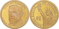 United States Dollar Coin, Benjamin Harrison, U.S. Mint, San Francisco -
