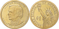 United States Dollar Coin, Andrew Johnson, U.S. Mint, San Francisco -