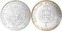Portugal 5 Euro Lisbon, Silver, KM:782 -