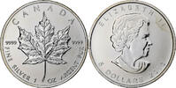 Canada 5 Dollars Elizabeth II, Royal Canadian Mint, 1 Oz, Silver -