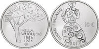 Finland 10 Euro Proof, Vantaa, Silver, KM:165 -