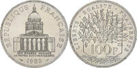 France 100 Francs Panthéon, Paris, Silver, Gadoury:898 -