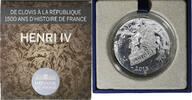 France 10 Euro Monnaie de Paris, Henri IV, Pessac, Silver -