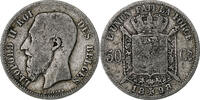 Belgium 50 Centimes 1898 Not Applicable Leopold II, Silver, KM:26 S 10,95 EUR  Excl. 4,95 EUR Verzending