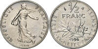 France 1/2 Franc Semeuse, Paris, BU, Nickel, Gadoury:429 -