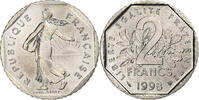 France 2 Francs Semeuse, Paris, BU, Nickel, Gadoury:547 -