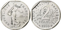 France 2 Francs Semeuse, Paris, BU, Nickel, Gadoury:547 -