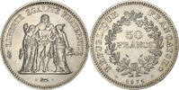 France 50 Francs Hercule, Paris, Avers 20 francs, Silver -