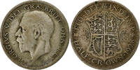 Great Britain 1/2 Crown George V, Silver, KM:835 -