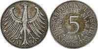 Federal Republic of Germany 5 Mark GERMANY - FEDERAL REPUBLIC, Hamburg, Silver, KM:112.1 -