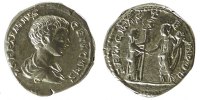 Denarius Coin, Geta, Silver, Cohen:49 -