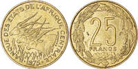 Central African States 25 Francs Coin -