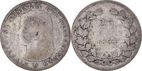 Netherlands 25 Cents Coin, Wilhelmina I, Utrecht, Silver -