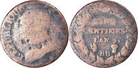 France 5 Centimes Coin, Dupré, Strasbourg, Bronze, KM:640.4 -
