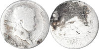 France Franc Coin, Napoléon I, Strasbourg, Silver, KM:682.2 -