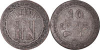 German States 10 Centimes Coin, WESTPHALIA, Jerome, Cassel -
