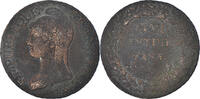 France 5 Centimes Coin, Dupré, Paris, Bronze, KM:635.1 -