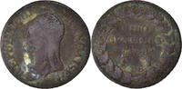 France Decime Coin, Dupré, Paris, Bronze, KM:644.1 -