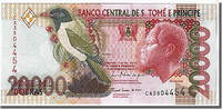 Saint Thomas and Prince 20,000 Dobras Banknote, KM:67d -