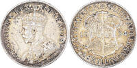 South Africa 2 Shillings Coin, George V, Pretoria, Silver -