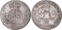 German States 6 Kreuzer Coin, WURTTEMBERG, Friedrich I -