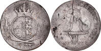 German States 6 Kreuzer Coin, WURTTEMBERG, Friedrich I -