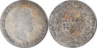 German States 1/6 Thaler Coin, PRUSSIA, Friedrich Wilhelm III, Berlin -