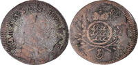 German States Kreuzer Coin, WURTTEMBERG, Karl Eugen, Stuttgart -