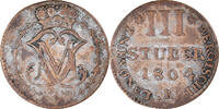 German States 3 Stüber Coin, BERG, Maximilian IV Joseph, D -