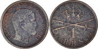 Denmark Rigsbankskilling Coin, Frederik VII, Copenhagen -