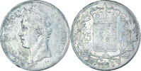 France 5 Francs Coin, Charles X, Lille, Silver, KM:728.13 -
