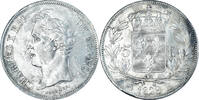 France 5 Francs Coin, Charles X, Rouen, Silver, KM:728.2 -
