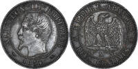 France 2 Centimes Coin, Napoleon III, Lyon, Bronze, KM:776.4 -