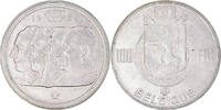 Belgium 100 Francs, 100 Frank Coin, Bruxelles, Silver -