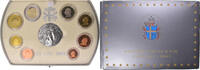 Vatican 1 Cent to 2 Euro Jean-Paul II, euro set, Rome -
