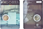 Andorra 2 Euro majorité à 18 ans, Monnaie de Paris, BU -