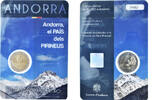 Andorra 2 Euro Pyrénées, Monnaie de Paris, BU, Bi-Metallic -