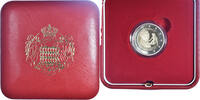 Monaco 2 Euro François-Joseph Bosio, BE, Bi-Metallic -