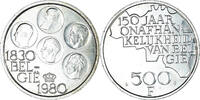 Belgium 500 Francs 1980 Brussels Coin, Baudouin I, Brussels, Silver Clad VZ 17,95 EUR  Excl. 4,95 EUR Verzending