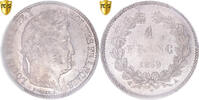 France Franc Coin, Louis-Philippe, Paris, PCGS, AU(55-58), Silver -