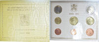 Vatican 1 Cent to 2 Euro euro set, Rome, BU -