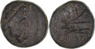 Obol Coin, Phoenicia, Arados, VF(20-25), Bronze, HGC:10-88 -