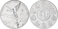 Mexico Onza, Troy Ounce of Silver Coin, Mexico City, Silver -