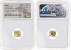 1/3 Stater Lydia, Alyattes, Sardis, Countermarked, Electrum -