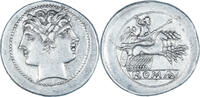 Quadrigatus Anonymous, Rome, Pedigree, Silver -