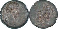 Drachm Coin, Egypt, Aelius Caesar, Alexandria, Bronze -