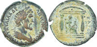 Drachm Coin, Egypt, Antoninus Pius, Alexandria, Bronze -