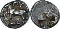 Hemidrachm Coin, Thrace, Byzantium, Silver -