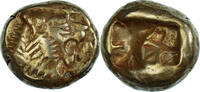 1/3 Stater Lydia, Alyattes I, Sardis, Electrum -