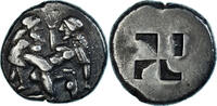 Stater Coin, Islands off Thrace, Thasos, Silver -